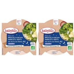 Délice DE Brocoli DE Bretagne Haricots Verts DES Hauts-De-France RIZ AU Persil dès 12 mois
