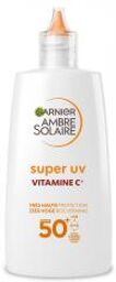 Ambre Solaire Super UV Vitamine C Fluide Anti Taches SPF 50 + 40 ML - Flacon Applicateur 40 ml