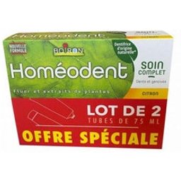 Dentífrico Limón Cuidado Completo Dientes Encía 2x75ml