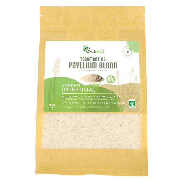 Tégument Psyllium Blond Bio 350g