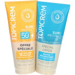 Sun Protect Set Lait Solaire Spf50+ 200ml + Douche 200ml