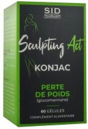 Sculpting Act Konjac Perte de Poids 60 Gélules - Pot 60 gélules