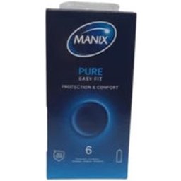 Pure Easy Fit Préservatif Sensation Naturelle 6uts