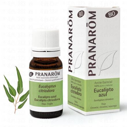 Huile essentielle Eucalyptus Citronnée bio flacon 10ml