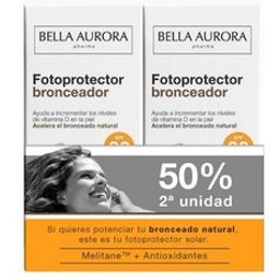 Fotoprotector Bronceador SPF30 2x50ml