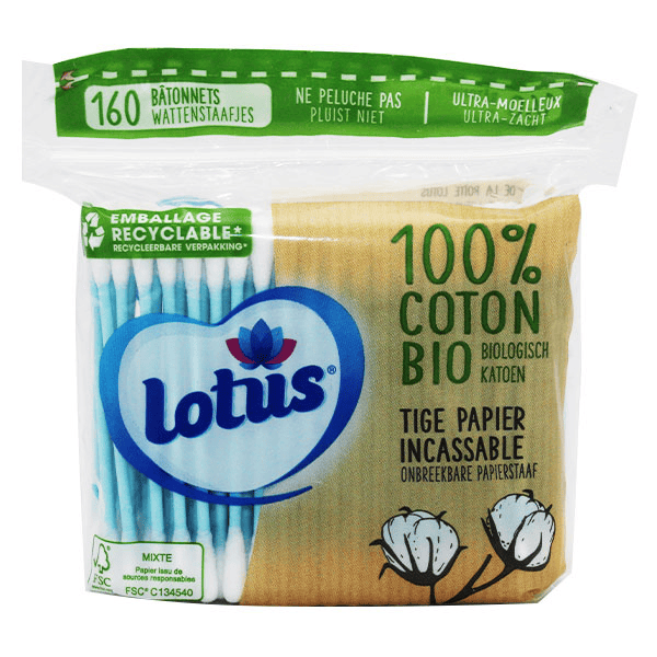Coton-Tige Recharge Bleu 160 bâtonnets