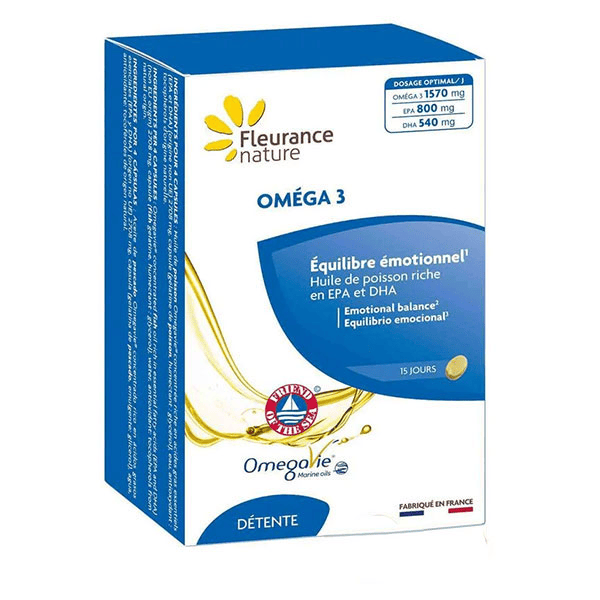 - Stress - Oméga 3 - 60 capsules