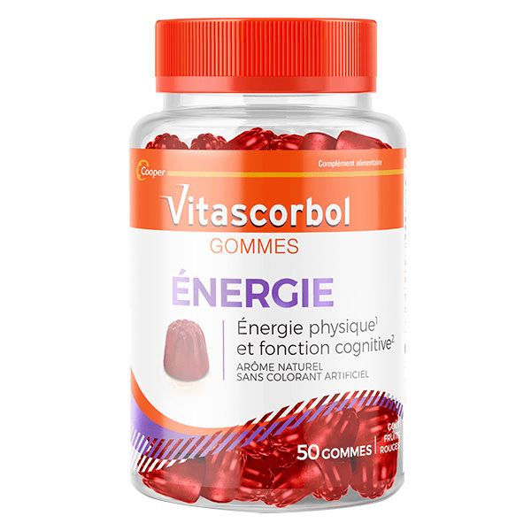 Gommes Energie 50 gommes