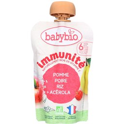 Babybio Immunité Pomme Poire Riz