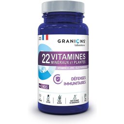 Laboratoire des Granions® 22 Vitamines Minéraux et Plantes - Défenses Immunitaires