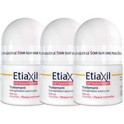 Traitement Détranspirant Aisselles Roll-on Peaux Normales