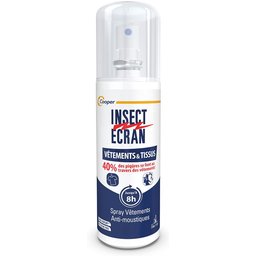- Spray Anti-Moustiques - Protection contre les piqures de moustiques - Vêtements &Tissus - Sans odeur - Spray - Fabriqué en France - 100ml