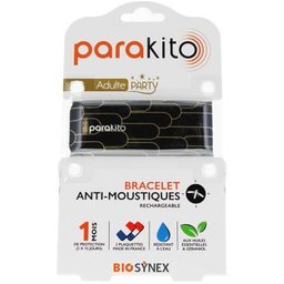 Bracelet Anti-moustiques Adulte Party Tube 1ut