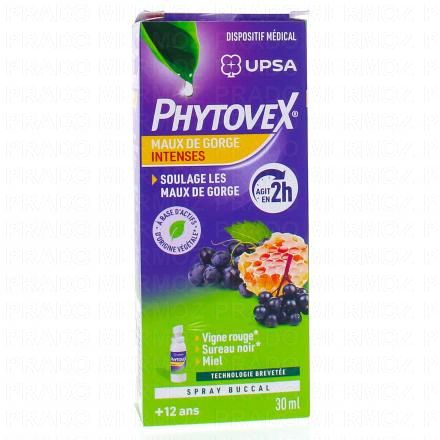 Phytovex Maux de gorge intenses spray 30ml