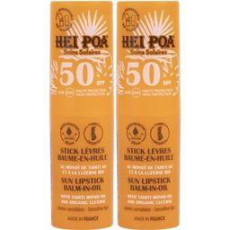 Hei Poa Stick Lèvres Solaire Spf50+ Monoi Protection Haute