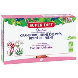Super Diet Quatuor Reine des Prés Confort Urinaire Bio 20x15ml