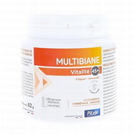 Multibiane -Vitalité 45+ Pot 120 gélules