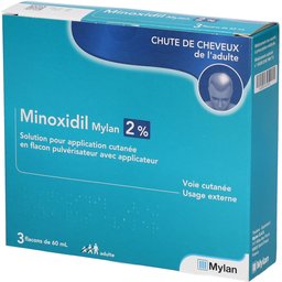 Minoxidil Viatris Conseil 2% 3 Flacons