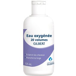 EAU Oxygénée 20 Volumes - Eau oxygénée stabilisée à 20 volumes.  - fl 125 ml