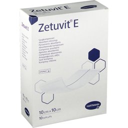 Zetuvit® E Pansements absorbants 10 cm x 10 cm