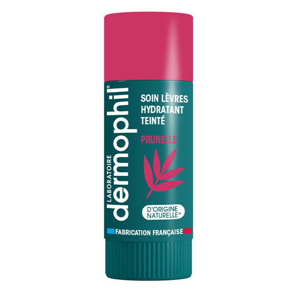 Baume Lèvres Hydratant Teinté Prunelle 4g