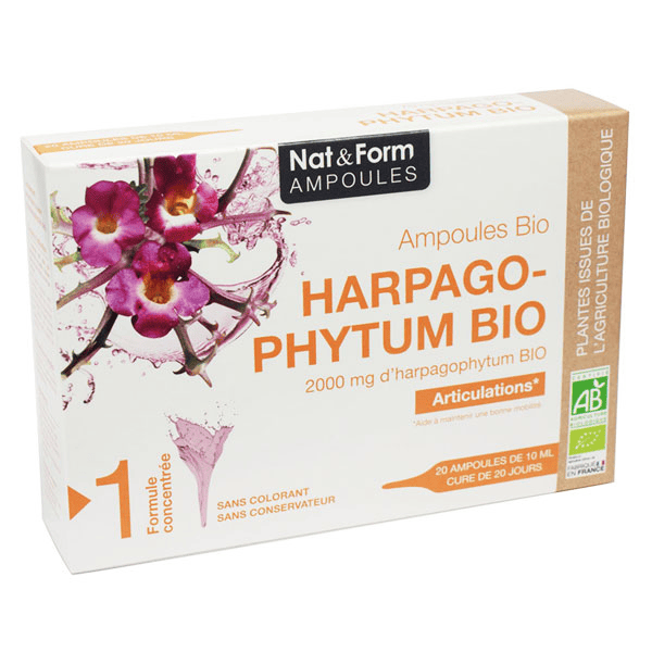 Ampoules Harpagophytum Bio 20 unités