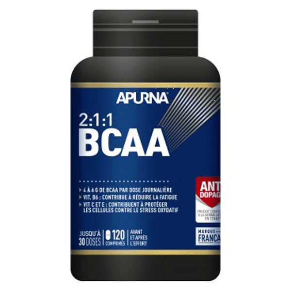 BCAA 2.1.1. Fruits Rouges 120 comprimés
