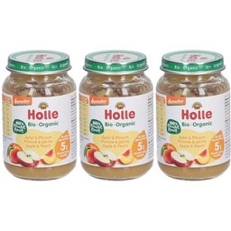 Pomme et pêche bio