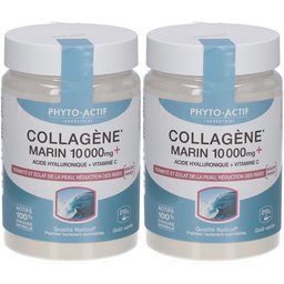 Phyto-Actif Collagène Marin 10 000 mg + Acide Hyaluronique + Vitamine C
