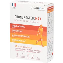 Granions Chondrostéo Max - Collagène, Curcuma & Acide hyaluronique