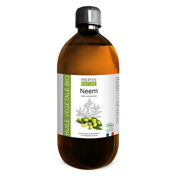 Huile végétale de Neem Bio 500ml