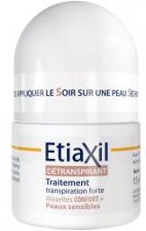 Détranspirant Confort+ Aisselles Peaux Sensibles Transpiration Forte Roll-On 15 ml - Flacon-Bille 15 ml