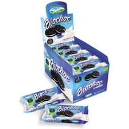 Biscuits Cacao Fillena Crème Blanche Biochoc&Cream 16x60g