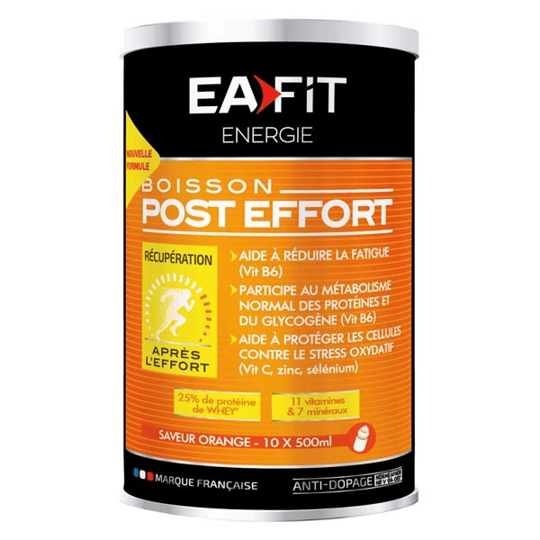 Boisson Energétique Post Effort Goût Orange 457g