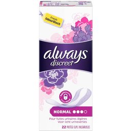 Always® discreet Protège-slips pour fuites urinaires Normal