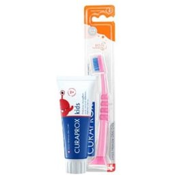 Set Baby Cepillo + Kids Pasta Dental Fresa 60ml