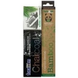 Pack Crème Charbon 75ml + Brosse à Dents en Bambou