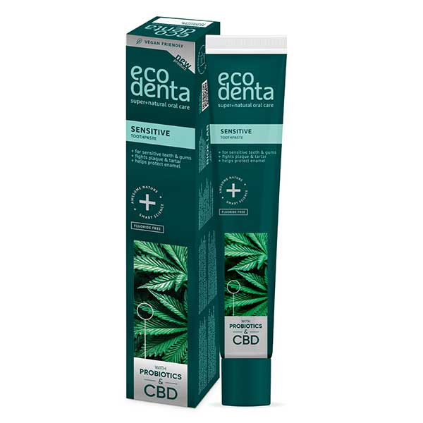 Dendifrice Expert CBD et aux probiotiques Dents sensibles 75ml