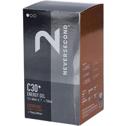 Neversecond™ C30 Energy Gel Espresso 12x60 ml gel
