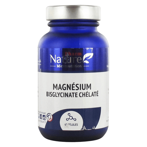 Magnésium Bisglycinate Chélaté 60 gélules