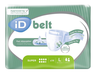 ID Expert Belt Super Large - 4 paquets de 14 protections