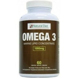 Régime alimentaire naturel Oméga 3 Bio 875mg 90 billes