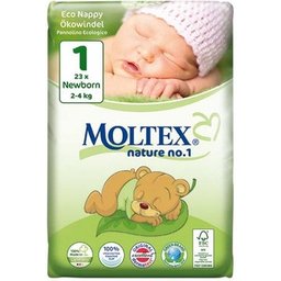 Nature Nº1 Pañal Ecológico Recién Nacido 2-4kg 23uds
