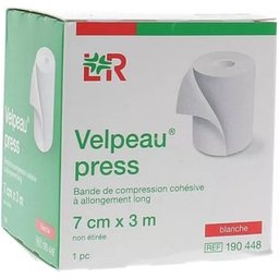 Press Sans Latex Bande Blanc 7cm x 3m