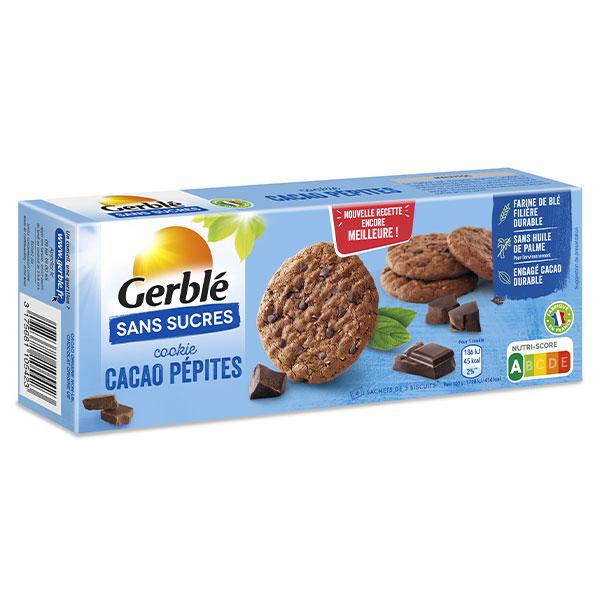 Sans Sucres Cookie Cacao Pépites 130g