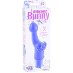 Kiss Silicone Lapin Vibromasseur Lilas 1ut