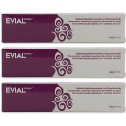Evial Thermomètre numérique basal pour le contrôle du cycle