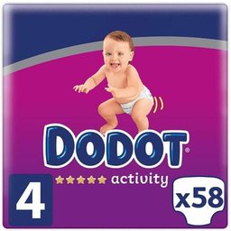 Pañales Activity T4 58uds