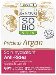 Précieux Argan Soin Hydratant Anti-Rides Biologique 50 ML - Pot 50 ml