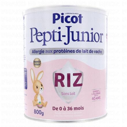 Pepti-Junior Riz 0 à 36 mois 800g